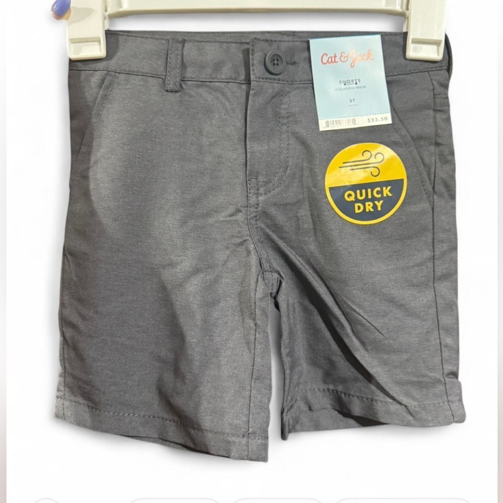 Cat & Jack Quick Dry Gray Shorts
